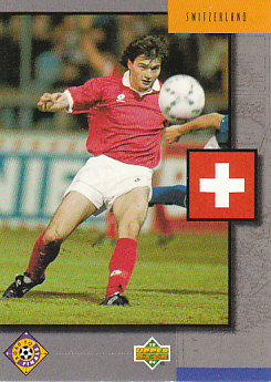 Switzerland Upper Deck World Cup 1994 Eng/Spa Road To Finals #315